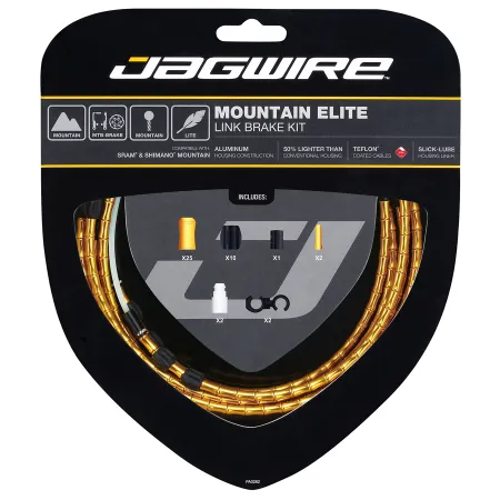 Kit de frein vélo VTT haut de gamme - Gaine articulée durable et précise - JAGWIRE