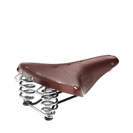 Selle vélo en cuir marron - Confort randonnée et route - BROOKS
