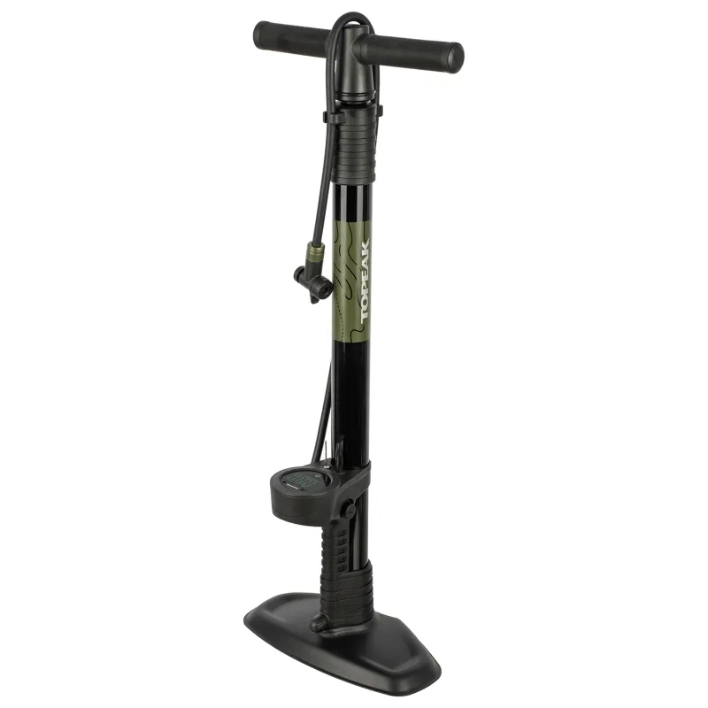 Pompe à pied VTT digitale - Gonflage haute pression précis - TOPEAK