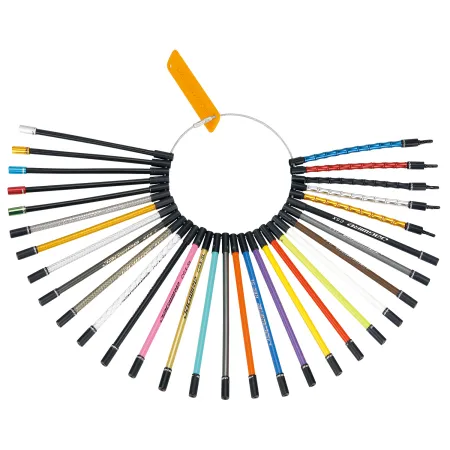 Porte-clés nuancier de couleurs vélo - Accessoire pratique de démonstration - JAGWIRE