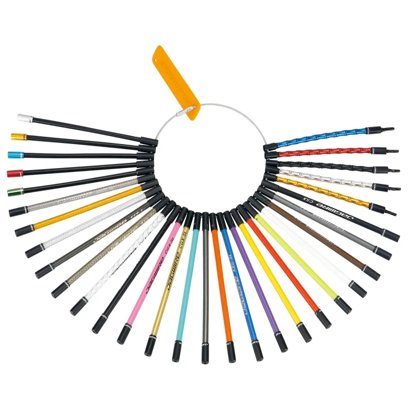 Porte-clés nuancier de couleurs vélo - Accessoire pratique de démonstration - JAGWIRE