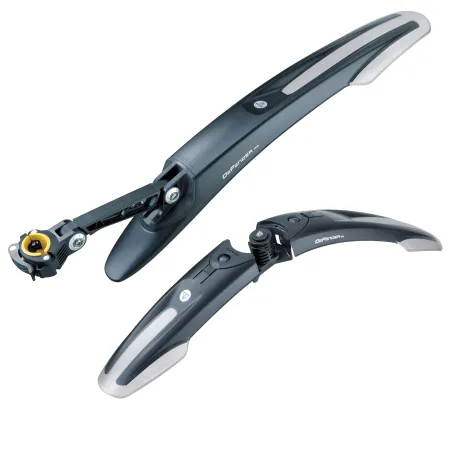 Set de garde-boue vélo 26 pouces DeFender M1 M2 - Protection complète - TOPEAK