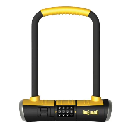 Antivol U combinaison Bulldog vélo standard - Verrouillage sans cle fiable - ONGUARD