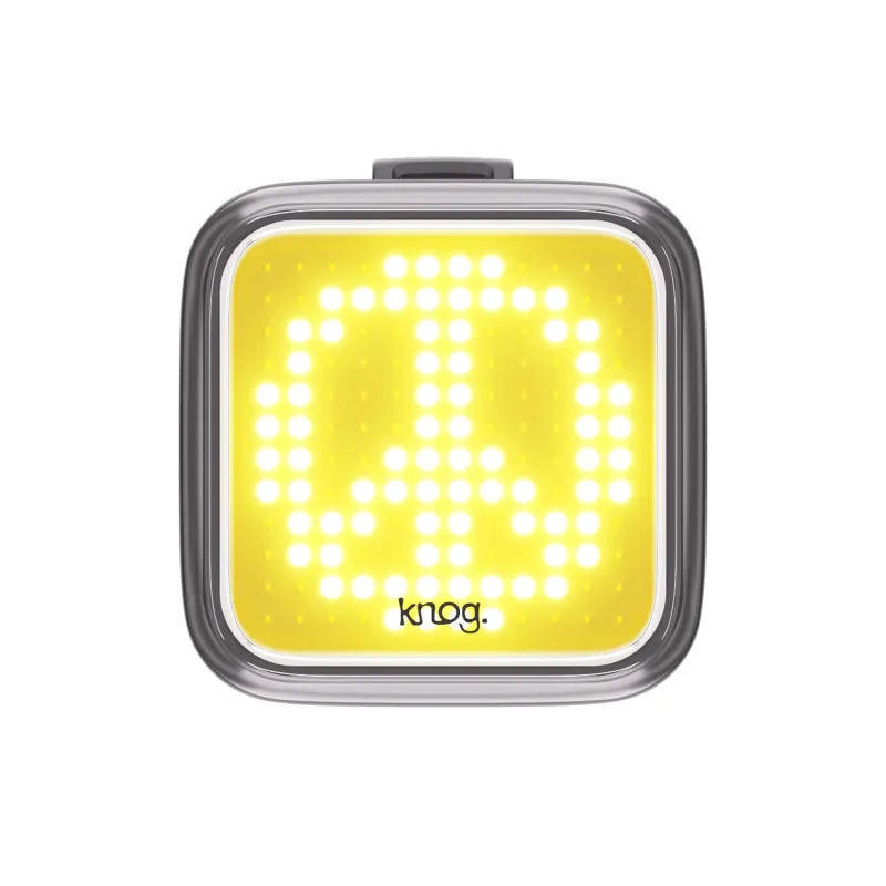 Feu avant vélo à LED - Visibilité renforcée en circulation - KNOG