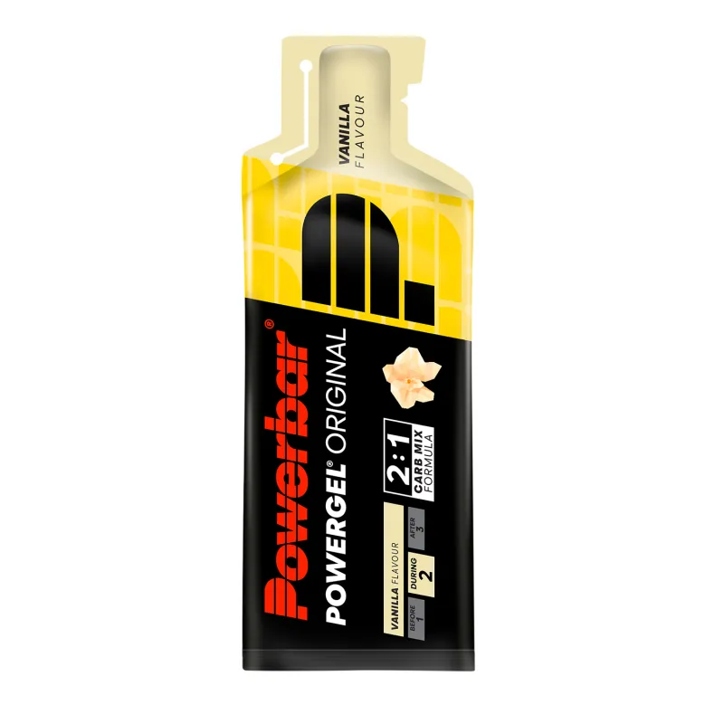 Gel energetique cyclisme vanille - Coup de boost rapide boite de 24 - POWERBAR