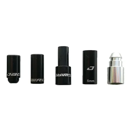 Embouts de gaine de frein VTT Elite Link - Lot de 12 noirs - JAGWIRE