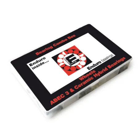 Boîte de roulements pour roues vélo - Kit complet rotation fluide - ENDURO BEARINGS