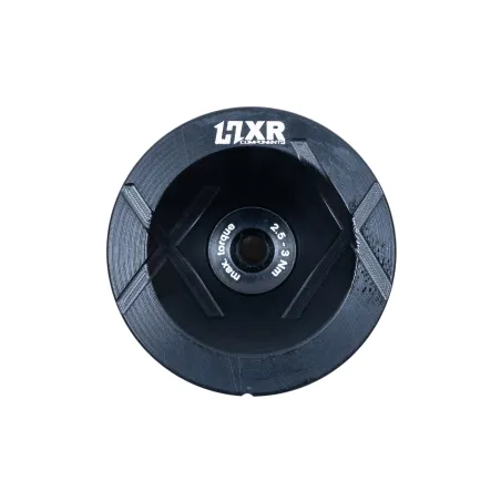 Capuchon de potence velo noir - Finition et protection du jeu de direction - HXR COMPONENTS