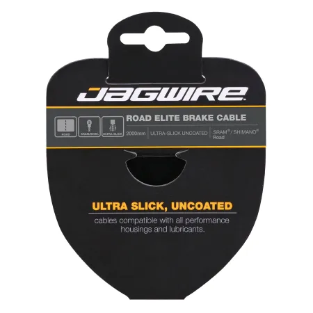 Câble de frein route inox ultra glissant premium - Compatible SRAM/Shimano - JAGWIRE