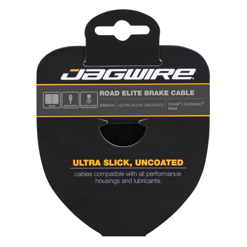 Câble de frein route inox ultra glissant premium - Compatible SRAM/Shimano - JAGWIRE