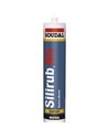 Mastic silicone sanitaire silirub NS300 ml blanc - SOUDAL - Equipe Ton camping-car - 5411183095359