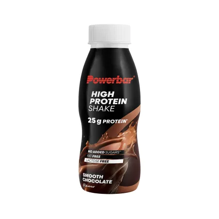 Boisson protéinée cycliste chocolat 12x330ml - Récupération musculaire après effort - POWERBAR