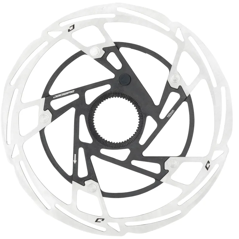 Disque de frein vélo 180mm Center Lock haut de gamme - Freinage précis - JAGWIRE