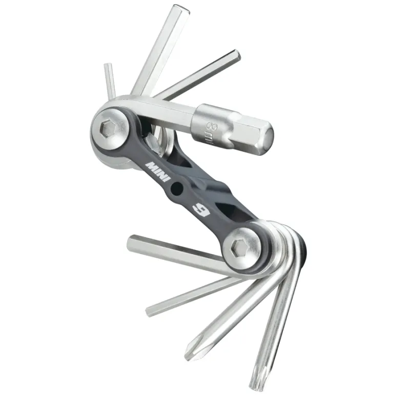 Mini-pompe vélo compacte 9 fonctions - Portable pour toutes sorties - TOPEAK