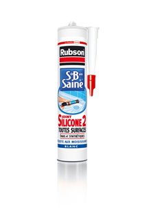 Rubs Mastic Sdbs Blanc Cart 280ml - RUBSON - Equipe Ton camping-car - 3178040407893