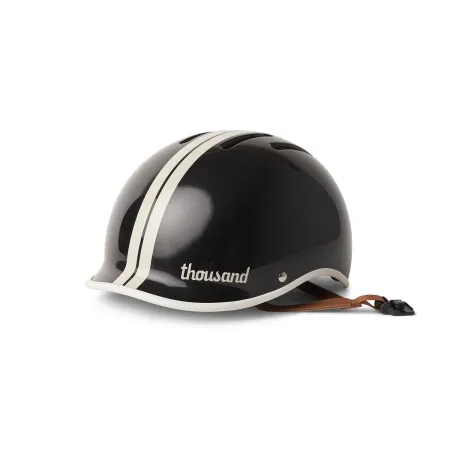 Casque vélo urbain taille S noir mat - Protection certifiée - THOUSAND