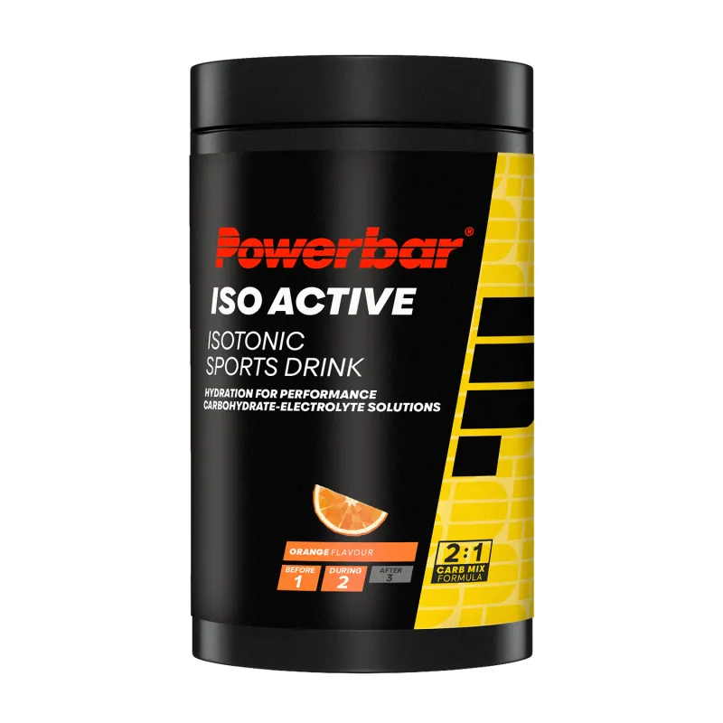 Boisson isotonique cyclisme orange - Hydratation et energie pendant l'effort - POWERBAR