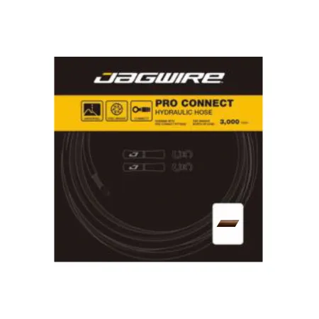 Durite hydraulique frein vélo marron cacao - Connexion rapide freinage fiable - JAGWIRE