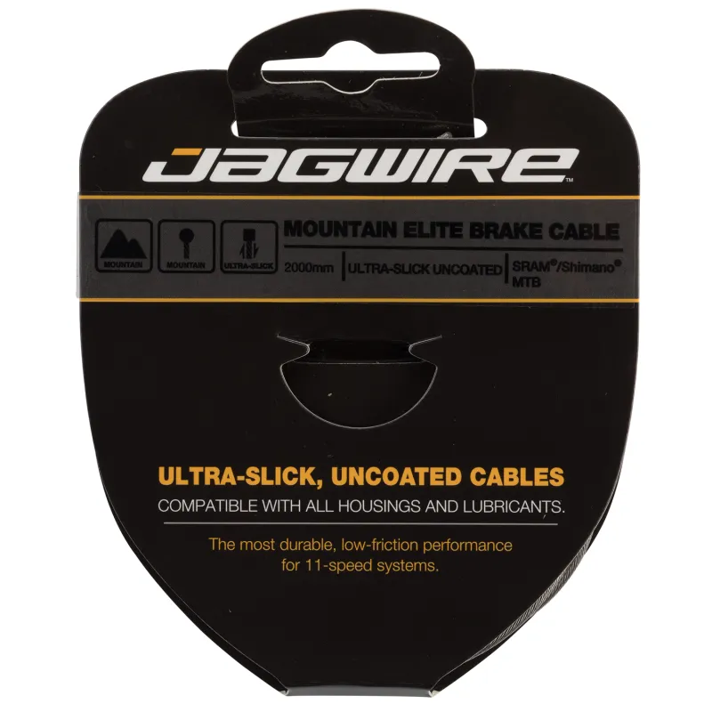 Câble de frein vélo VTT inox ultra glisse - Performance haut de gamme SRAM/Shimano - JAGWIRE