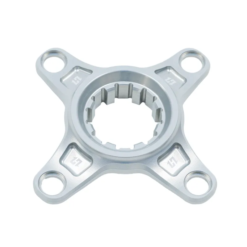 Araignee de pedalier velo brute - Transmission rigide et compatible plateaux - HXR COMPONENTS