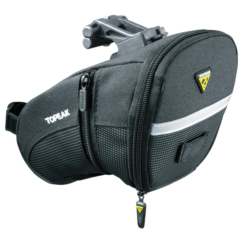 Sacoche de selle vélo aérodynamique taille L - Fixation rapide sans outil - TOPEAK