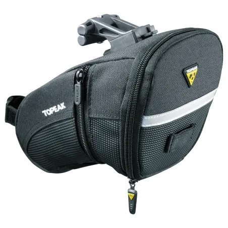 Sacoche de selle vélo aérodynamique taille L - Fixation rapide sans outil - TOPEAK