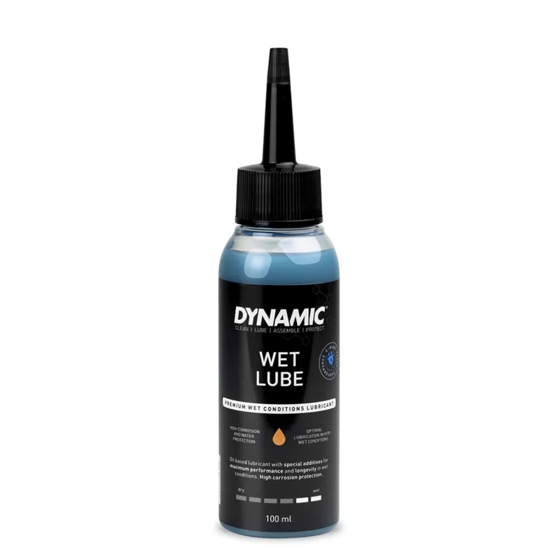 Lubrifiant chaîne vélo conditions humides 100ml - Protection longue durée - DYNAMIC