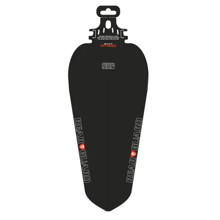 Protection de cadre vélo tout terrain arriere noir - Anti-eclats et anti-projections - RRP