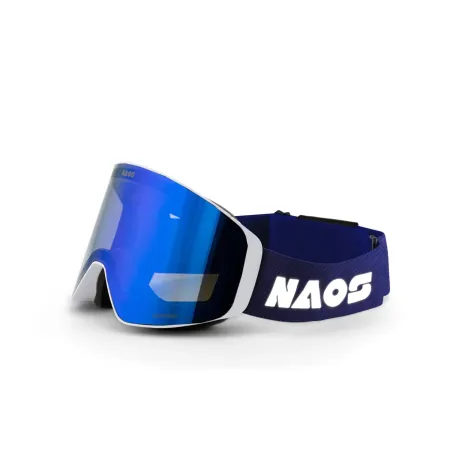 Masque neige Selva blanc mat - Protection visage grand froid - NAOS