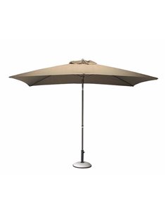 Parasol droit 2x3m taupe ref y334 - Equipe Ton camping-car - 3700103065162