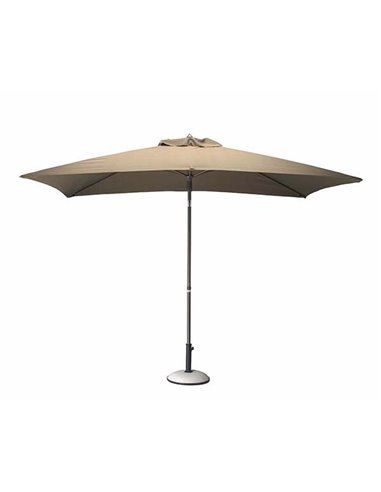 Parasol droit 2x3m taupe ref y334 - Equipe Ton camping-car - 3700103065162