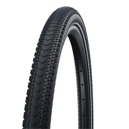 Pneu vélo pliable 28 pouces Marathon Almotion - Protection anti-crevaison et visibilité - SCHWALBE
