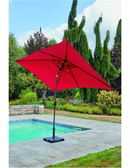 Parasols 3 X 2 M Rouge - IMAGIN - Equipe Ton camping-car