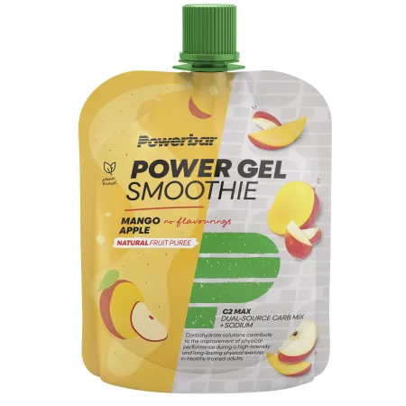 Gel energetique cyclisme mangue pomme - Energie rapide en effort boite de 16 - POWERBAR
