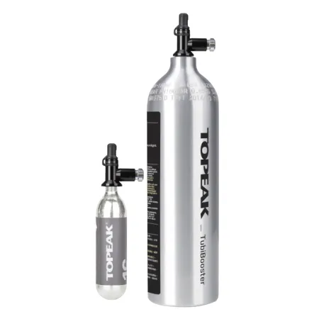 Booster de pression pour montage pneu tubeless vélo - Gonflage instantané - TOPEAK