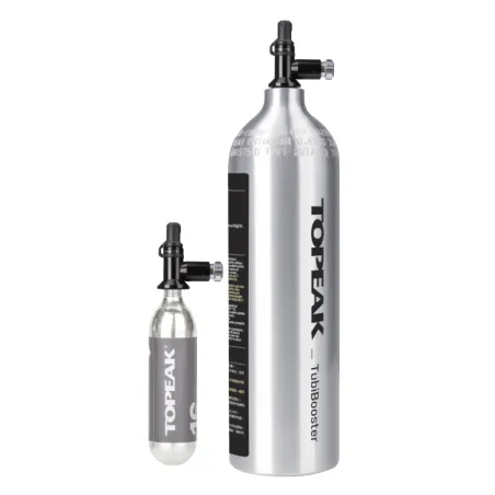 Booster de pression pour montage pneu tubeless vélo - Gonflage instantané - TOPEAK