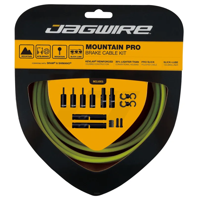 Kit de câbles de frein vélo VTT - Freinage précis et fiable - JAGWIRE