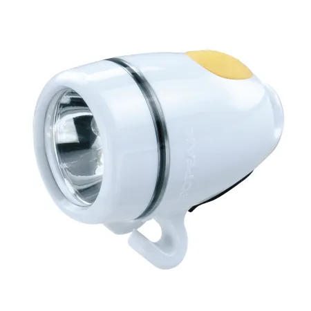 Feu avant vélo WhiteLite II blanc - Visibilité sécurité renforcée - TOPEAK