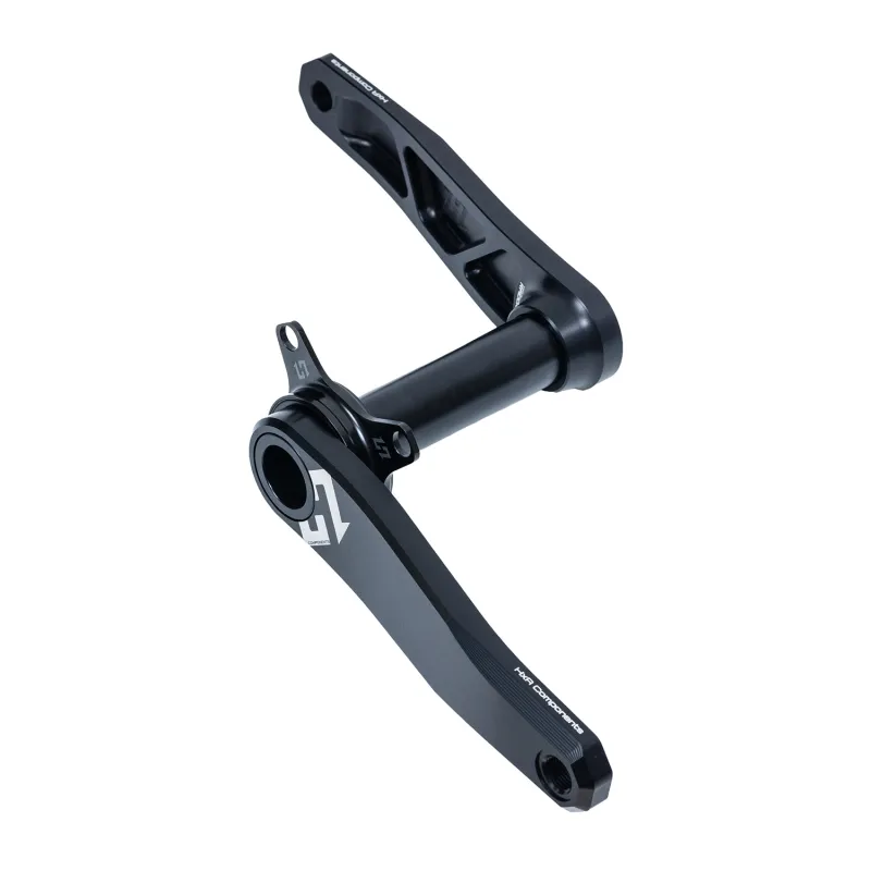 Pedalier VTT enduro 165mm noir - Transmission facilitee et robuste - HXR COMPONENTS