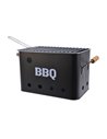 Grille Barbecue Noire 21x32.5x21cm Bbq - Equipe Ton camping-car - 8720093635683