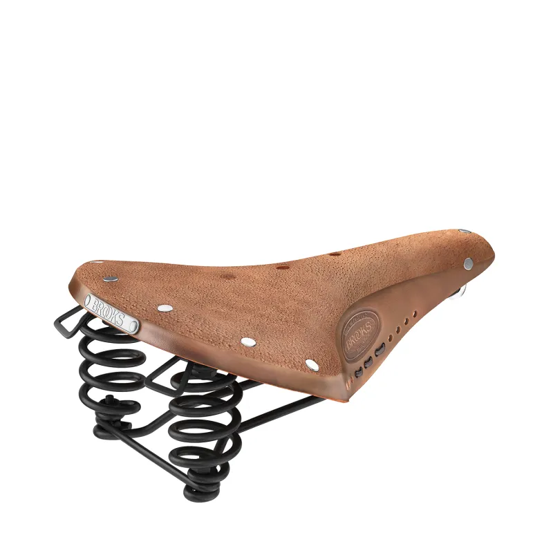 Selle vélo cuir souple - Confort premium longue distance - BROOKS