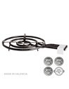 Brûleur À Gaz Butane/Propane Ø70cm 3 Feux. Vaello - Equipe Ton camping-car - 8411470002920