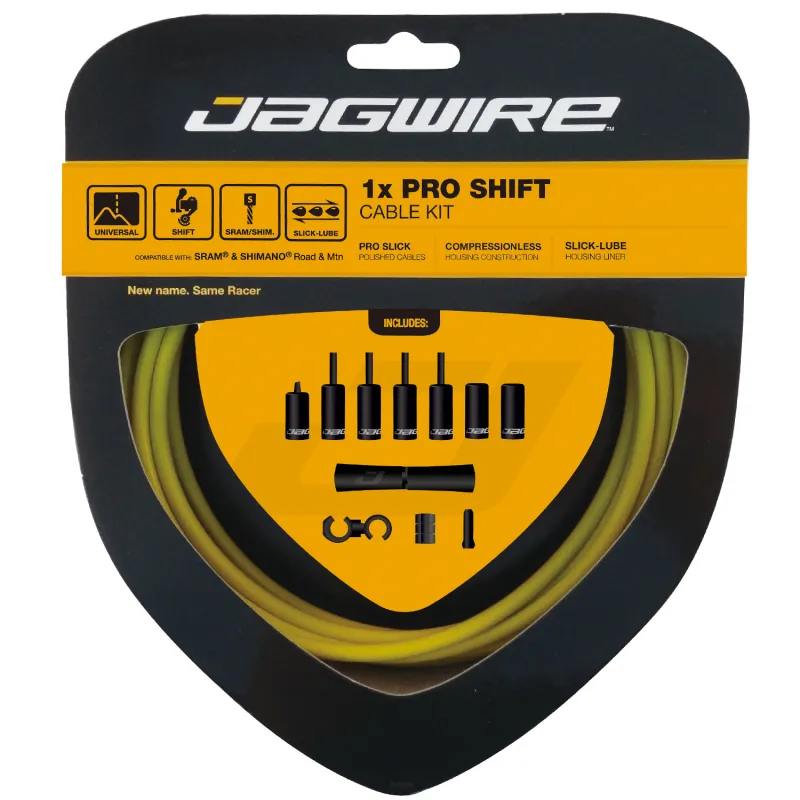 Kit de câble de dérailleur vélo mono-plateau - Passage de vitesses fluide - JAGWIRE