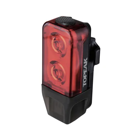 Feu arrière vélo rechargeable USB - Visibilité sécurité nocturne - TOPEAK