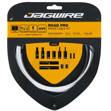 Kit câble et gaine de frein route professionnel - Freinage précis - JAGWIRE