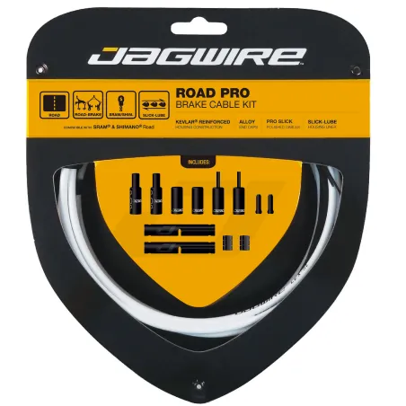 Kit câble et gaine de frein route professionnel - Freinage précis - JAGWIRE