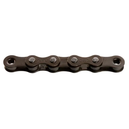 Chaine velo monovitesse large marron - Robuste pour usage quotidien - KMC