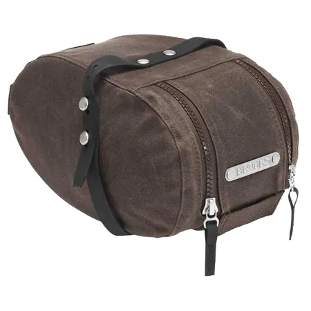 Petite sacoche vélo Isle of Wight 2L marron - Rangement compact cycliste - BROOKS