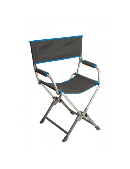 Fauteuil de camping Directeur pliant bleu pied droit - Antarel - Equipe Ton camping-car - 3700282201702