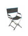 Fauteuil de camping Directeur pliant bleu pied droit - Antarel - Equipe Ton camping-car - 3700282201702